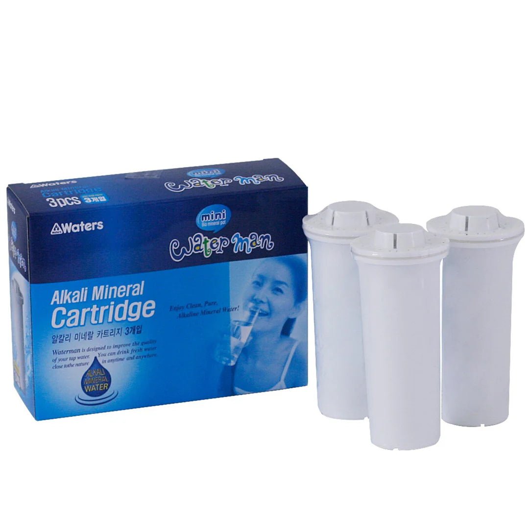 3 Pack replacement filters for Waterman 600ml - Blue - Water Filter Direct Australia