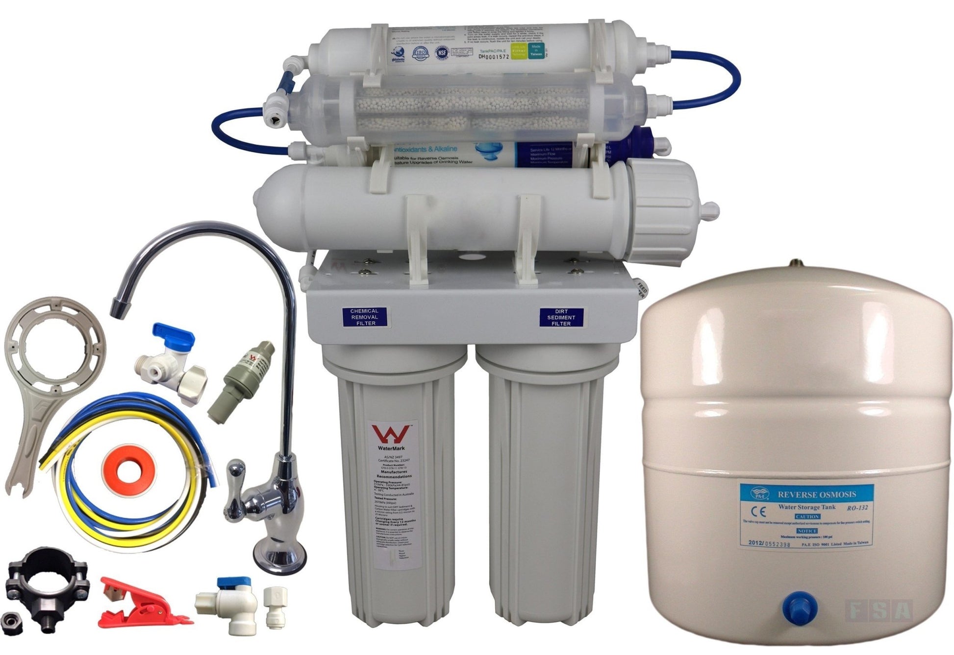 7 Stage Reverse Osmosis Water Filter System - High Alkaline with Hydrogen Enrichment - Water Filter Direct Australia