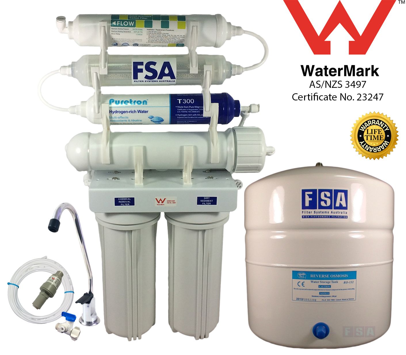Full Replacement Pack for 7 Stage Hydrogen Rich Reverse Osmosis Water Filter (GT1-11HFM) - Water Filter Direct Australia