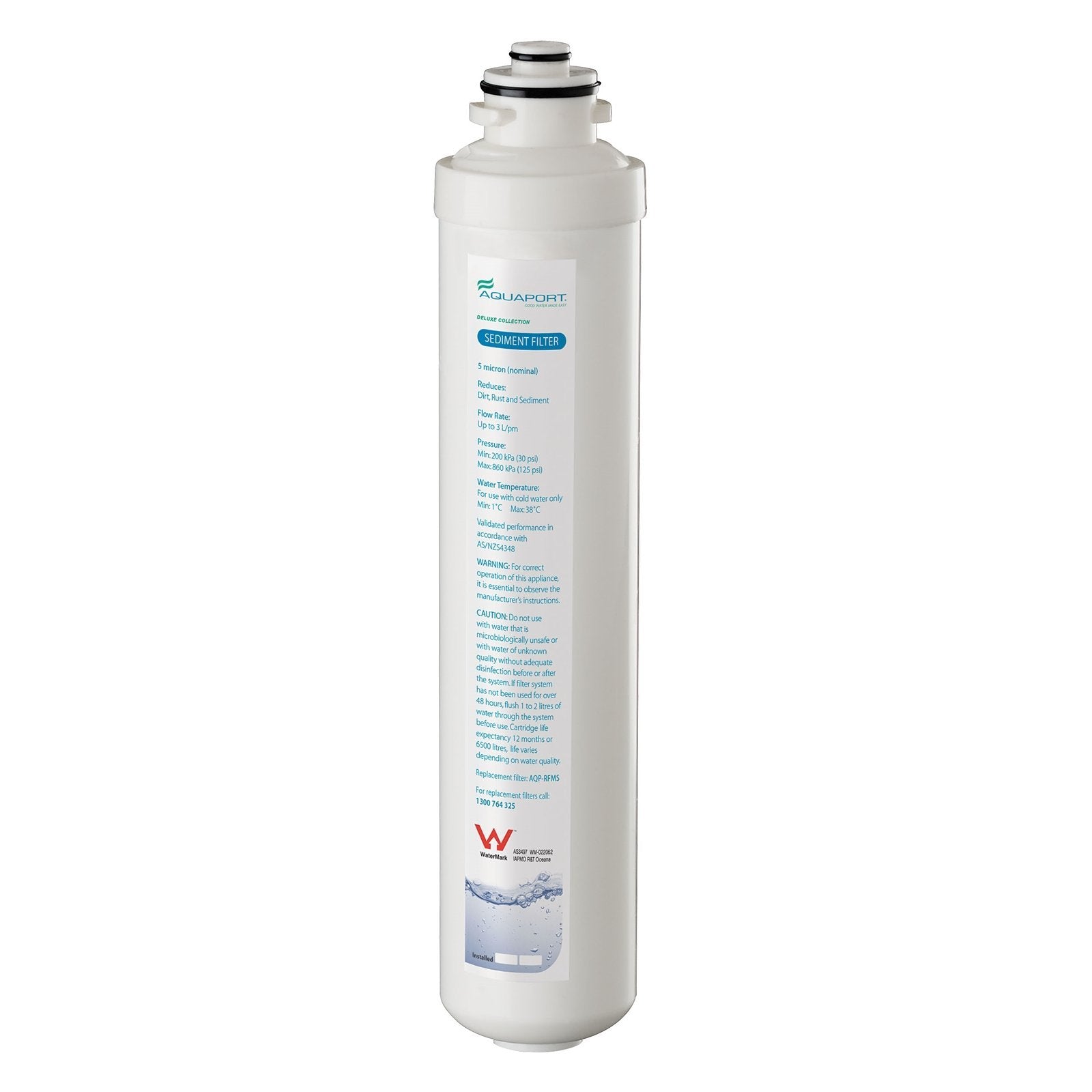 Aquaport M Series Replacement Cartridge Pack - Carbon Filter (AQP-RFMC) + Sediment Filter (AQP-RFMS) - Water Filter Direct Australia