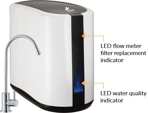 Compact 5 Stage Reverse Osmosis Water Filtration System With Built In Pump (ALYA ROC-189) - Water Filter Direct Australia