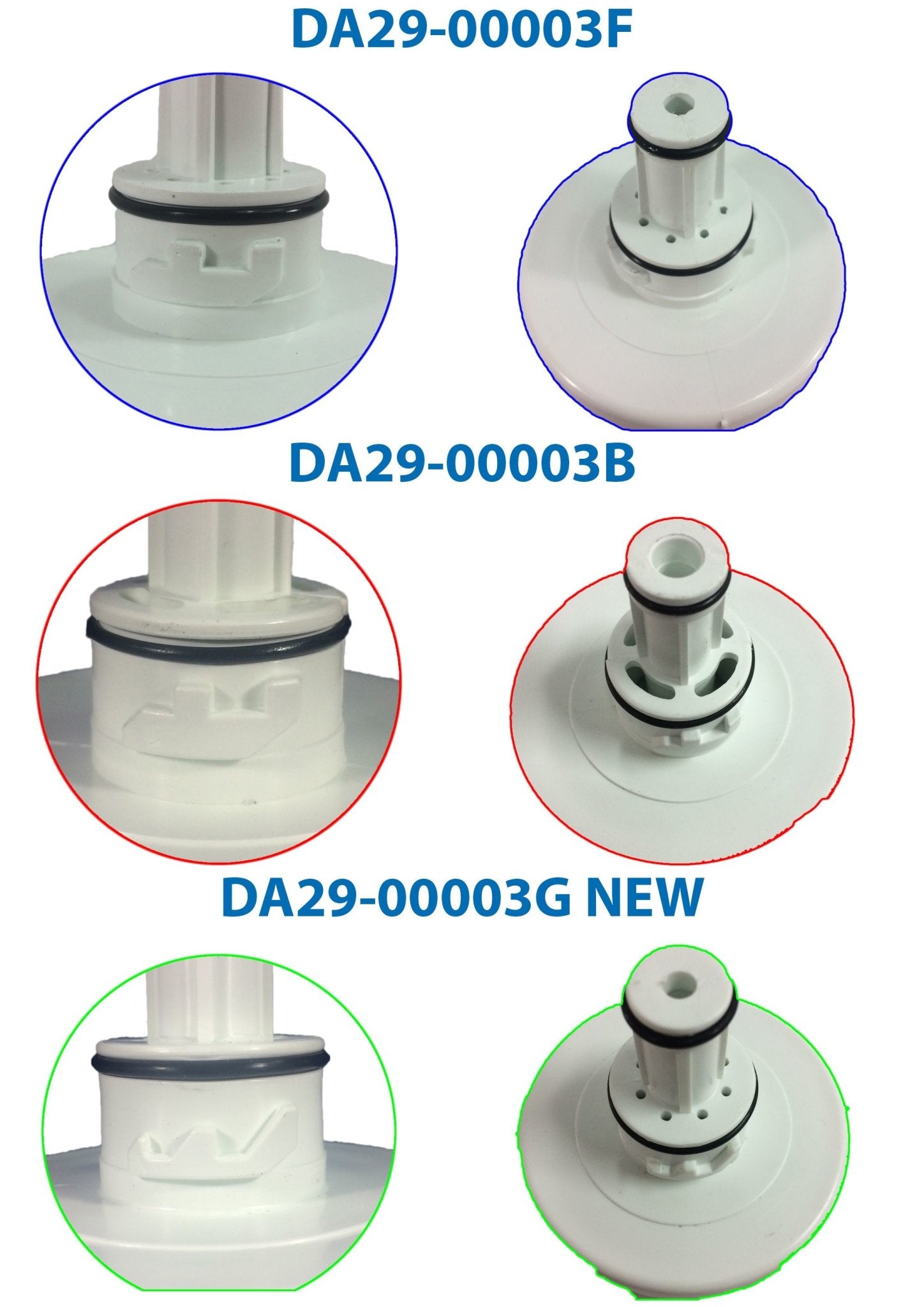 SAMSUNG DA29-00003G DA29-00003F DA29-00003B Fridge Water Filter Replacement Cartridge - Water Filter Direct Australia