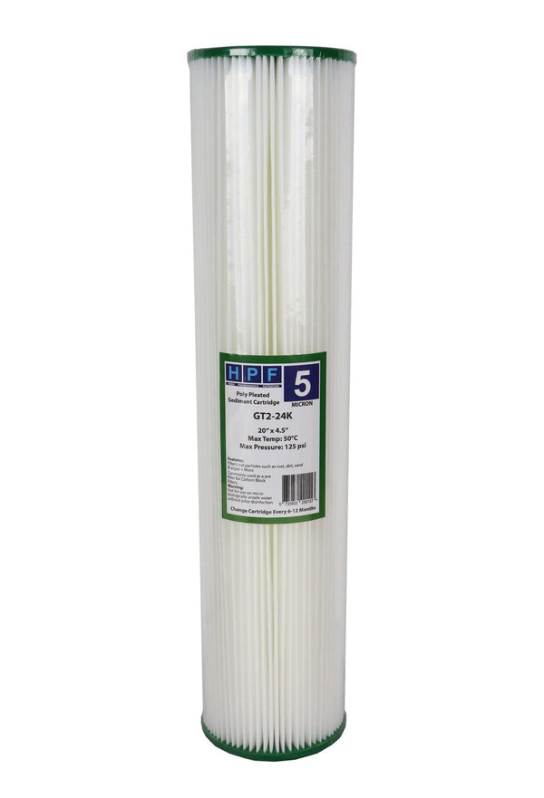Sediment Replacement Cartridge 5 Micron 20x4.5 Big Blue Filter - Water Filter Direct Australia