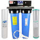 WaterMark Certified Twin Whole House Water Filter System 20" x 4.5" Big Blue - Water Filter Direct Australia