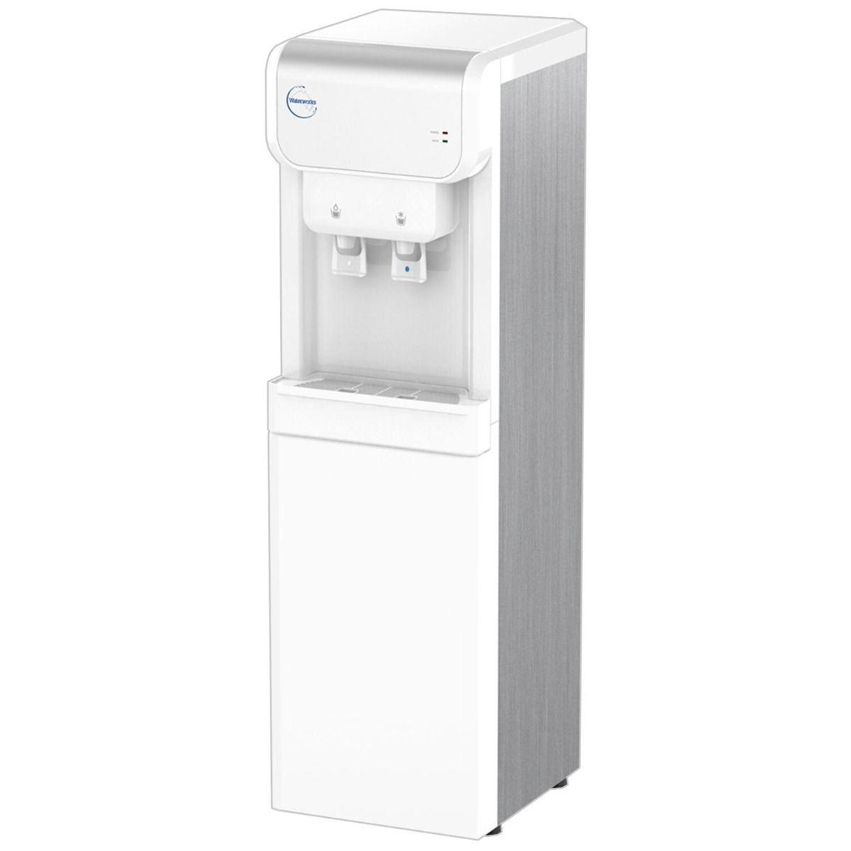 Waterworks Australia - Plumbed in Floorstanding Water Cooler - Ambient + Chilled Water (GT46-26) - Water Filter Direct Australia