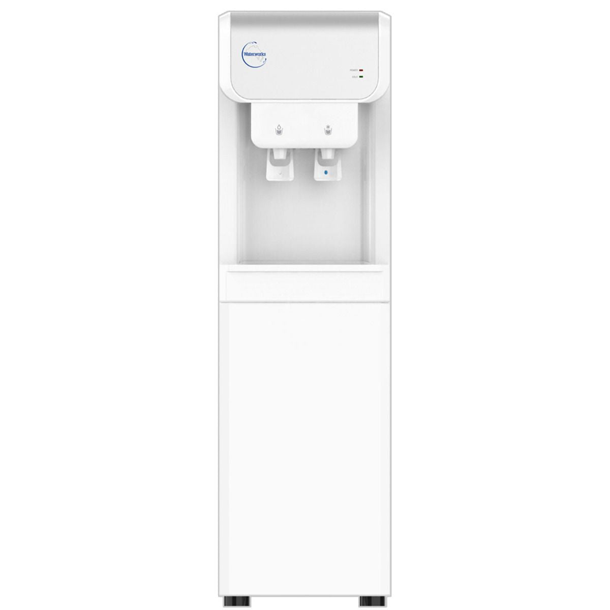 Waterworks Australia - Plumbed in Floorstanding Water Cooler - Ambient + Chilled Water (GT46-26) - Water Filter Direct Australia