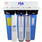 Whole House Big Blue High Flow Triple 20" Water Filter System - Water Filter Direct Australia
